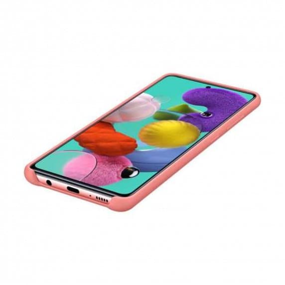 Samsung Galaxy A52 Silikonskal – Rosa