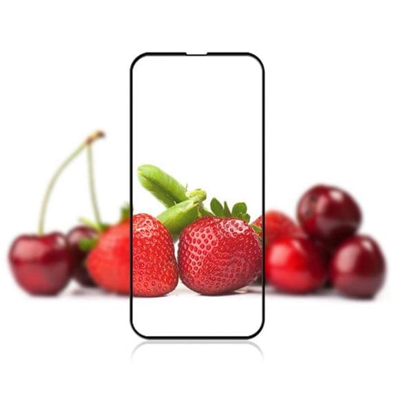 Skärmskydd iPhone 14 Pro Max i 3D Härdat Glas – Svart