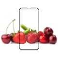 Miniatyrbild 4 av 4: Skärmskydd iPhone 14 Pro Max i 3D Härdat Glas – Svart