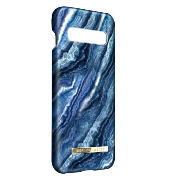 Samsung Galaxy S10 Magnetic Trend Case Indigo Swirl Ideal of Sweden Blue