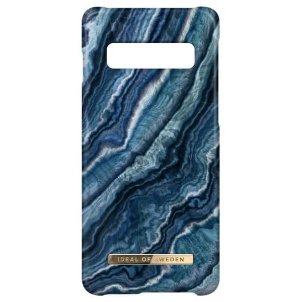 Samsung Galaxy S10 Magnetic Trend Case Indigo Swirl Ideal of Sweden Blue