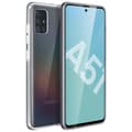 Miniatyrbild 2 av 4: Heltäckande skyddsfodral - AVIZAR - Samsung Galaxy A51 - Hårt och mjukt - Transparent - Tunt och lätt