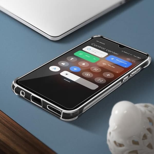 Coque och Härdat Glas - Xiaomi - Redmi 9A/9AT - Mjuk - Transparent - Effektivt Skydd