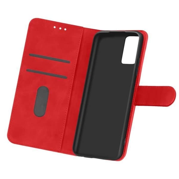 Skal - AVIZAR - Samsung Galaxy A33 5G - Röd - Stativfunktion - Chesterfield Folio