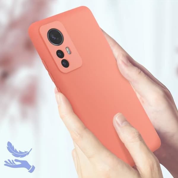 Skyddsskal - AVIZAR - Xiaomi 12 Pro - Halvhård - Soft-touch - Ren design