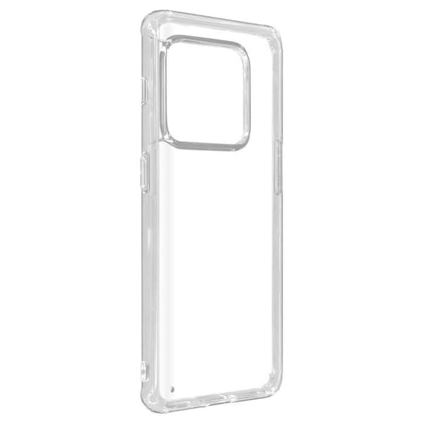 Bakskydd - IMAK - OnePlus 10 Pro - Transparent - Flexibel - Förstärkta hörn