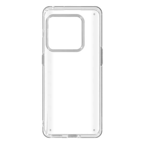 Bakskydd - IMAK - OnePlus 10 Pro - Transparent - Flexibel - Förstärkta hörn