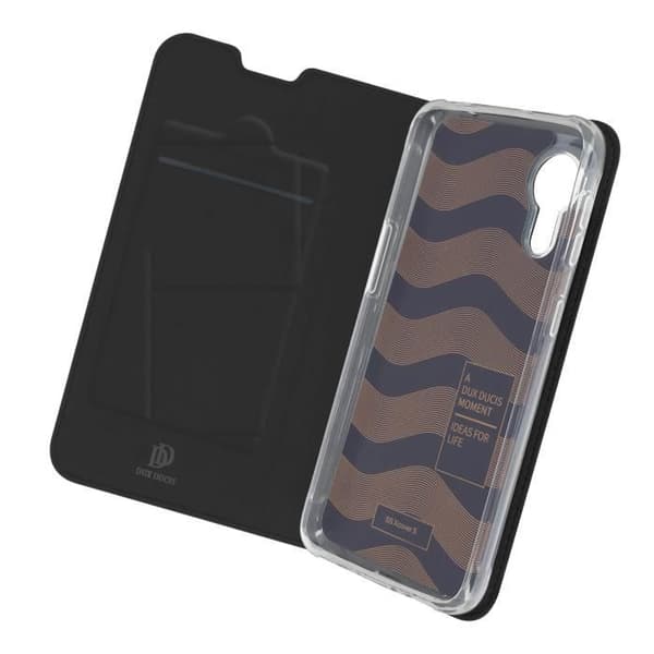 Fodral till Samsung Galaxy Xcover 5 - DUX DUCIS - Korthållare och stativfunktion - Svart