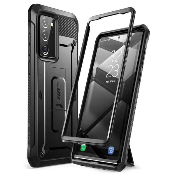 Unicorn Beetle Pro Supcase Galaxy Note 20 Ultra Bältesklämma Fodral - Svart