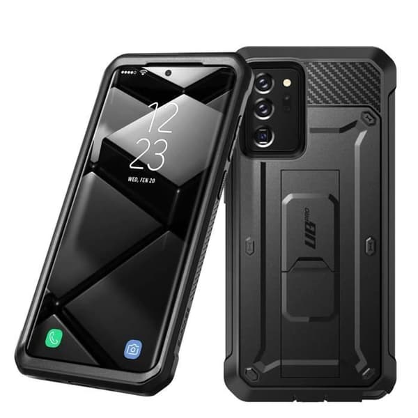 Unicorn Beetle Pro Supcase Galaxy Note 20 Ultra Bältesklämma Fodral - Svart