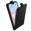 Miniatyrbild 4 av 4: Etui Huawei P20 Lite - Vertikal Flipfodral - Silikon gel - Ekoskinn - Svart