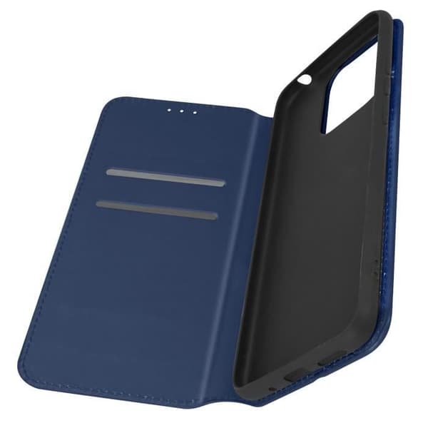Xiaomi Redmi 10C Fodral - AVIZAR - Video Support Plånboksfodral - Blå - Stel - Syntet - Vuxen