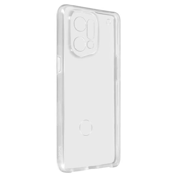 AVIZAR helfodral till Oppo Find X5 - Mjuk - Transparent - 360° skydd