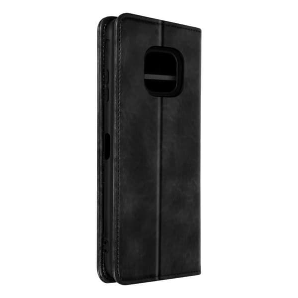 Plånboksfodral - AVIZAR - Nokia XR20 - Svart - Syll - Magnetisk - Unisex