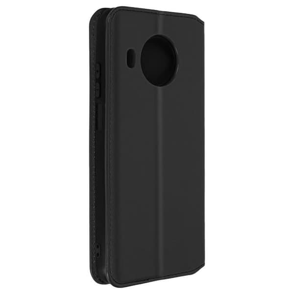 Nokia X10 och X20 Flip Wallet Fodral Video Support Funktion Svart Svart