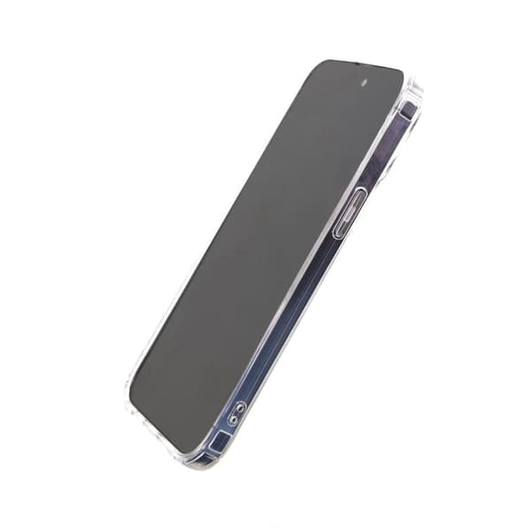 iPhone 14 Pro Max Stöttåligt Skal med Korthållare - Transparent