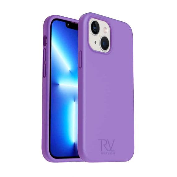 iPhone 14 Silikonskal – Lila