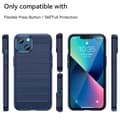 Miniatyrbillede 3 af 4: SKALO iPhone 14 Plus Armor Carbon Stødsikker TPU-cover