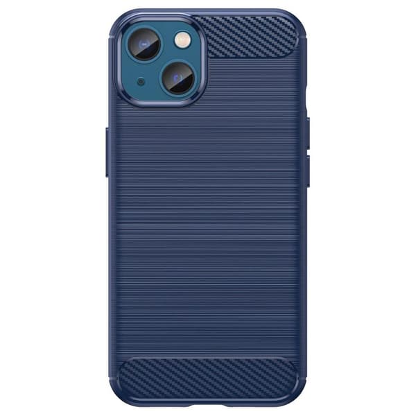 SKALO iPhone 14 Armor Carbon Iskunkestävä TPU suojakuori
