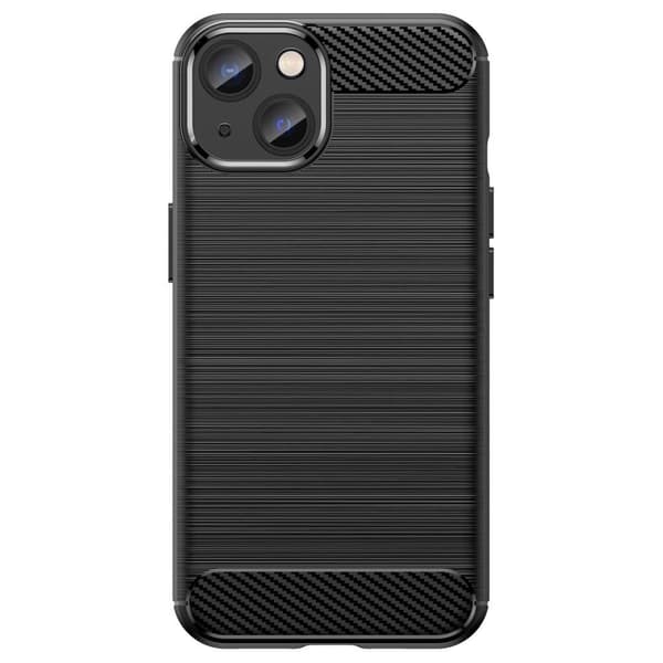 SKALO iPhone 14 Armor Carbon Stødsikker TPU-cover