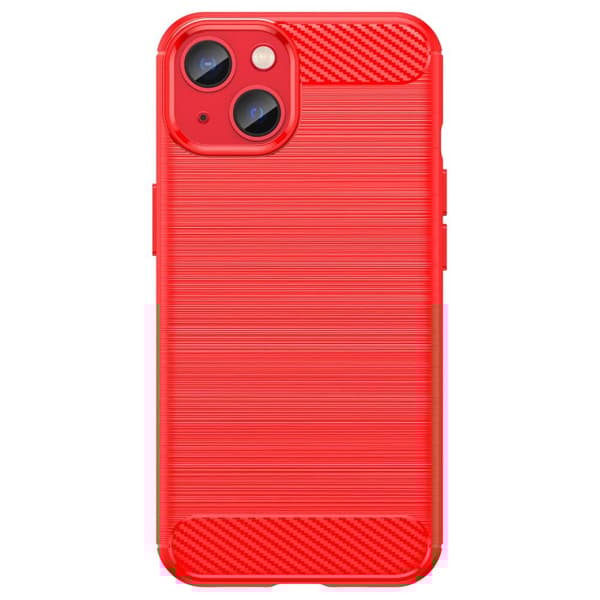 SKALO iPhone 14 Armor Carbon Iskunkestävä TPU suojakuori