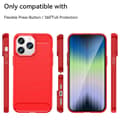 Miniatyrbillede 3 af 4: SKALO iPhone 14 Pro Armor Carbon Stødsikker TPU-cover