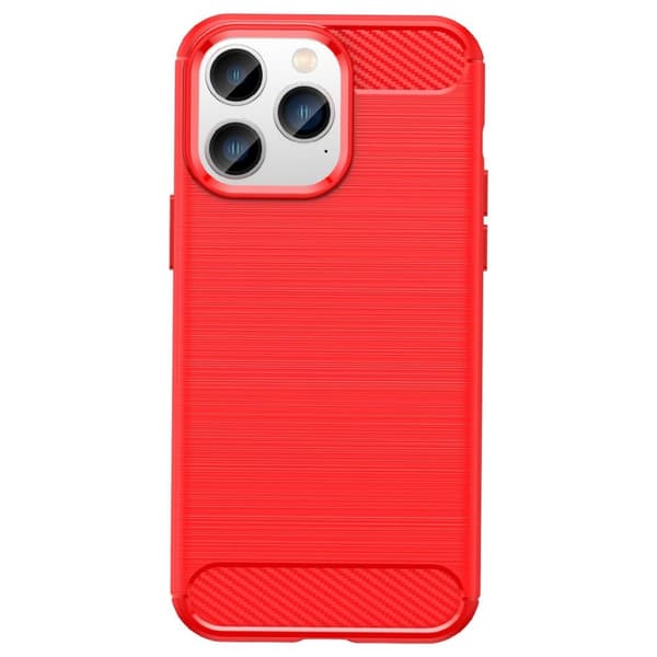 SKALO iPhone 14 Pro Armor Carbon Stødsikker TPU-cover
