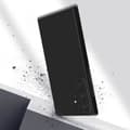 Miniatyrbild 3 av 4: Samsung Galaxy S22 Ultra helfodral - AVIZAR - Svart - Mjuk - Syntet - 360° skydd