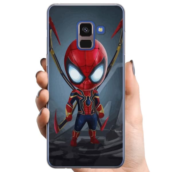 Samsung Galaxy A8 (2018) TPU Mobilcover Spider-Mand