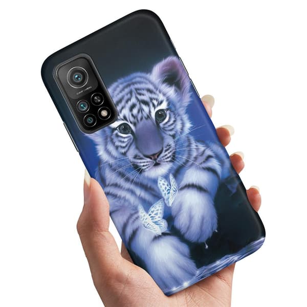 Xiaomi Mi 10T/10T Pro - Deksel/Mobildeksel Tigerunge