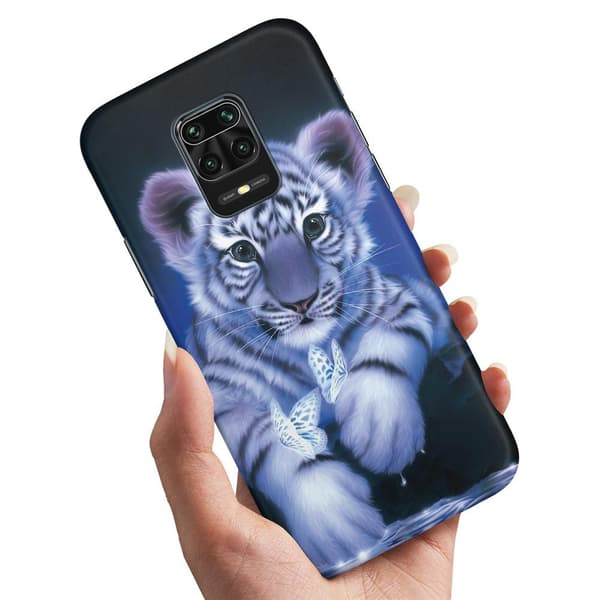 Xiaomi Redmi Note 9 Pro - Deksel/Mobildeksel Tigerunge