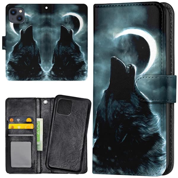 iPhone 14 Plus - Mobilcover/Etui Cover Wolf