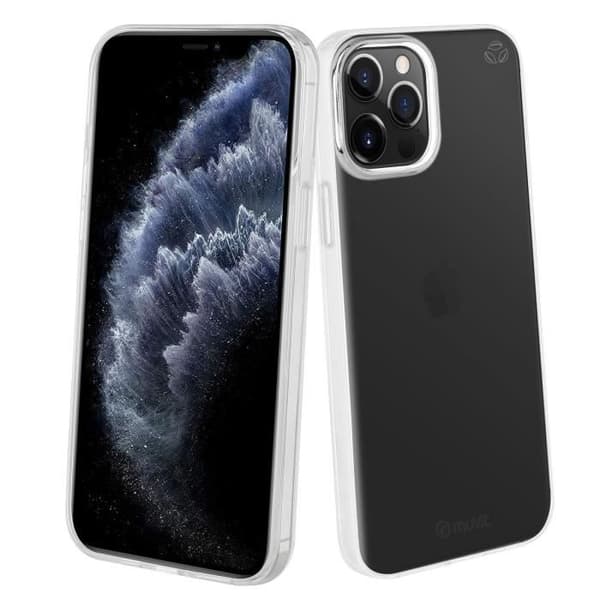 MUVITCHAN Recycletek Clear Soft Case för Iphone 12 Pro max