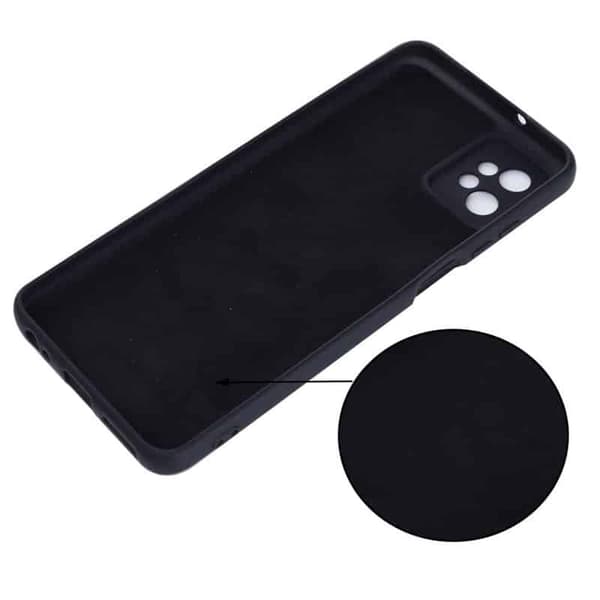 Liquid silikon skal Motorola Moto G32 - Svart