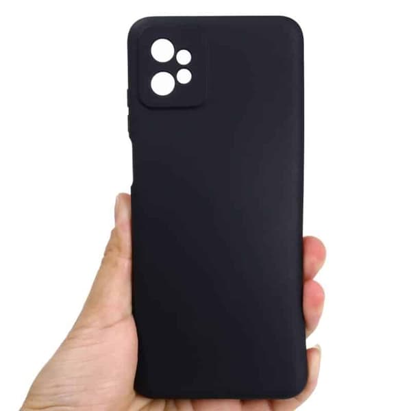 Liquid silikon skal Motorola Moto G32 - Svart