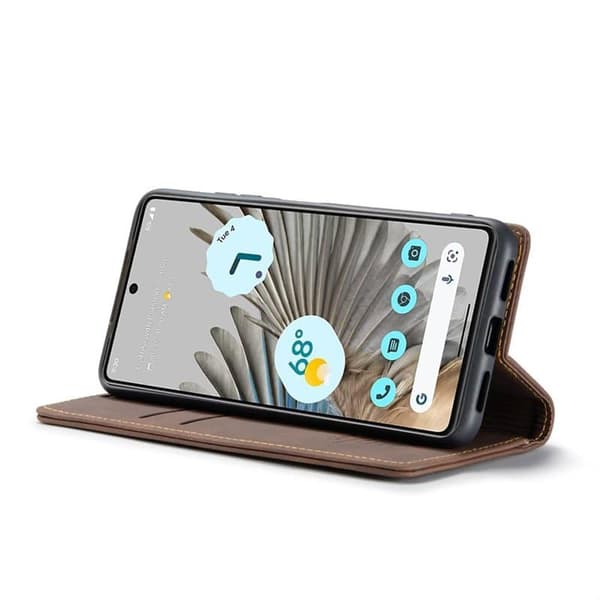 CaseMe Smart Magnet Flipdeksel Google Pixel 7 Pro - Coffee