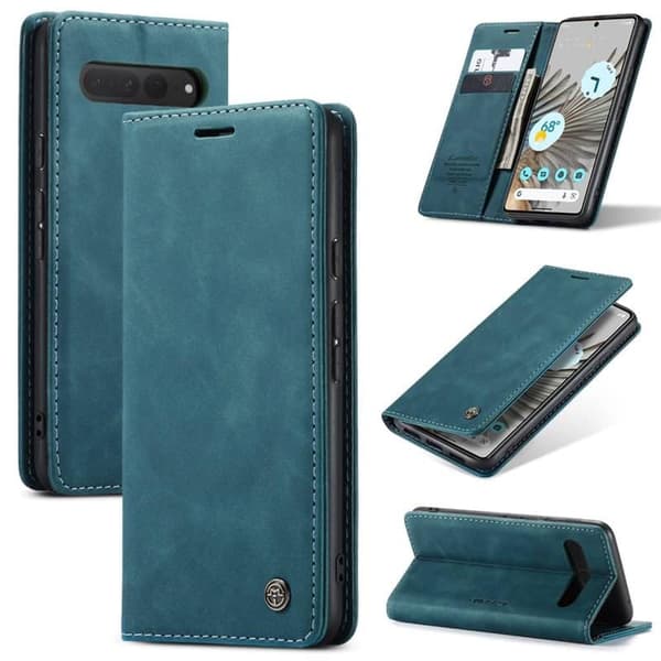 CaseMe Smart Magnet FlipCase Google Pixel 7 Pro - Sininen