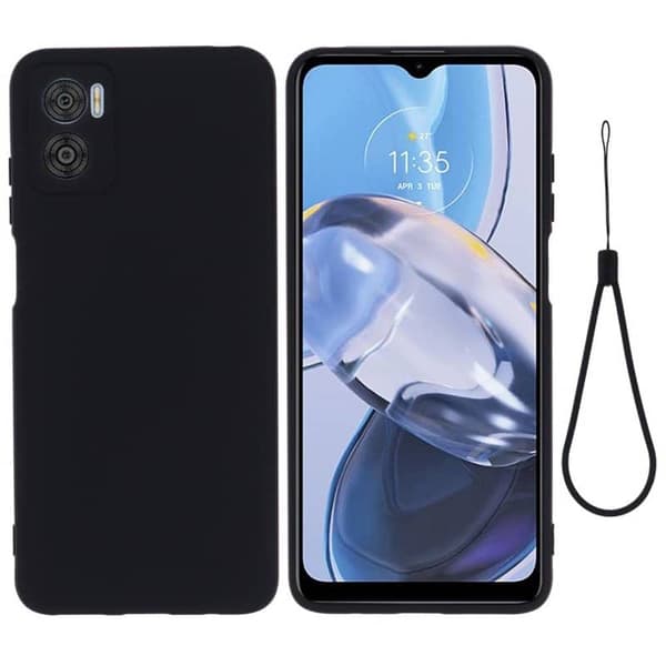 Liquid suojakuori Motorola Moto E22i - Musta