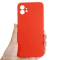 Miniatyrbild 4 av 4: Liquid silikon skal Nothing Phone (1) - China Red