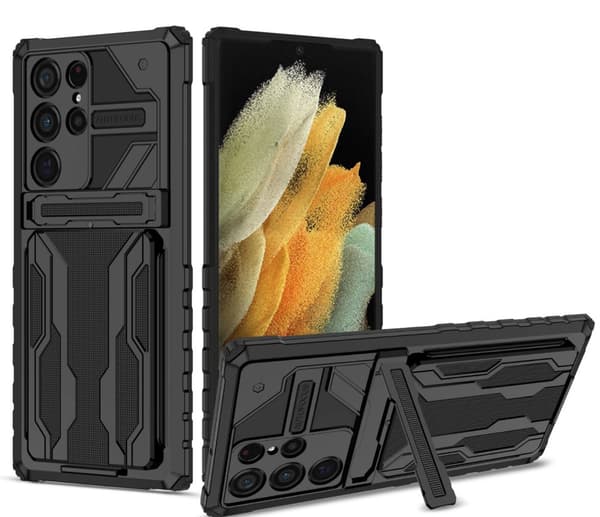 Samsung Galaxy S21 5G, Armor kansi  2 luottokorttipidikettä