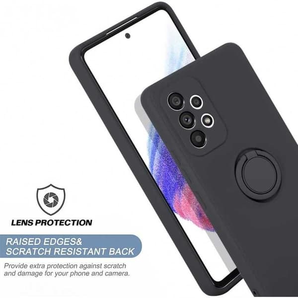 Samsung A52 / A52s iskunkestävä kotelo CamShield-renkaan pidikkeellä