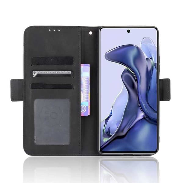 Xiaomi Mi 12T / 12T Pro Plånboksfodral PU-Läder 6-FACK Winston V3