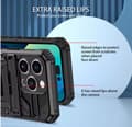 Miniatyrbillede 11 af 11: Iphone 14 -Multitasking Armor Etui med kortslot og tilbage klip