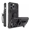 Miniatyrbillede 1 af 11: Iphone 14 -Multitasking Armor Etui med kortslot og tilbage klip