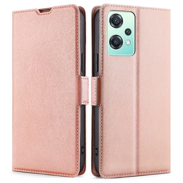 OnePlus Nord CE 2 Lite 5G Ultra Slim Magnetic Clasp Fodral - Roseguld