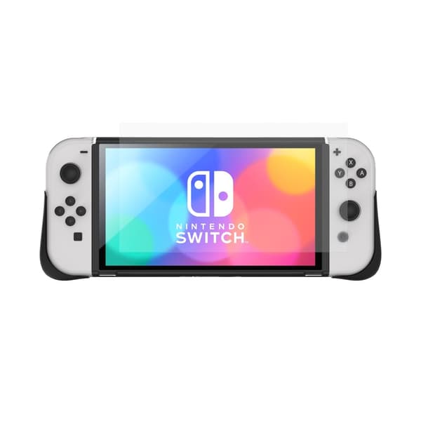 Gear4 Nintendo Switch OLED Kuori Näytönsuoja Kita Grip 360 Clear