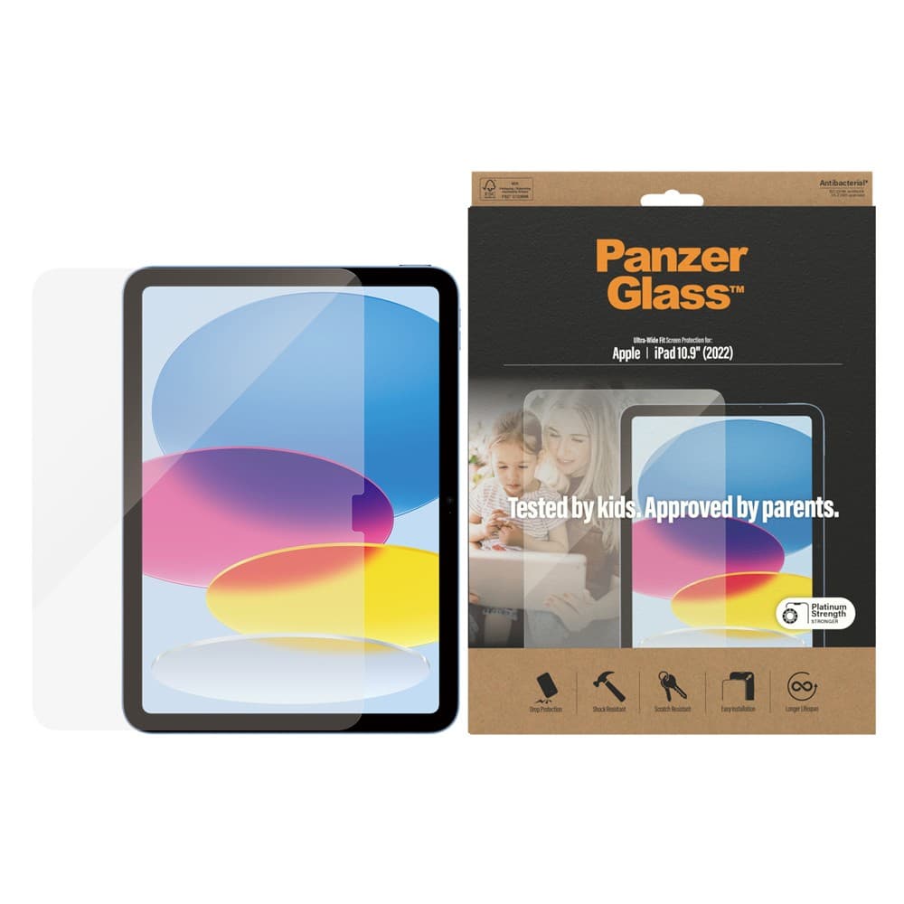PanzerGlass iPad 10.9 Skärmskydd Ultra-Wide Fit