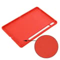 Miniatyrbillede 3 af 3: Liquid silikone cover Samsung Galaxy Tab S8 11.0 (2022) - China Red