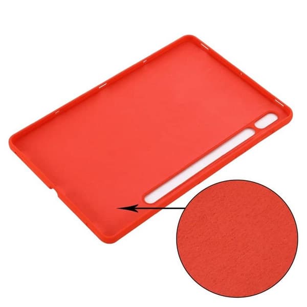 Liquid silikone cover Samsung Galaxy Tab S8 11.0 (2022) - China Red