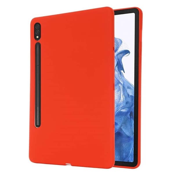Liquid silikone cover Samsung Galaxy Tab S8 11.0 (2022) - China Red